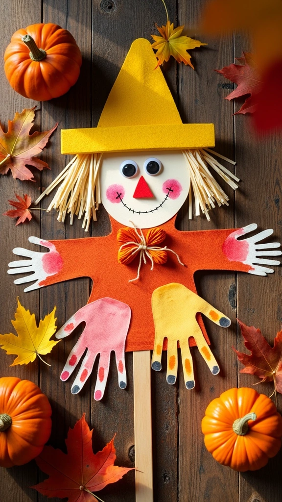 Handprint Scarecrow