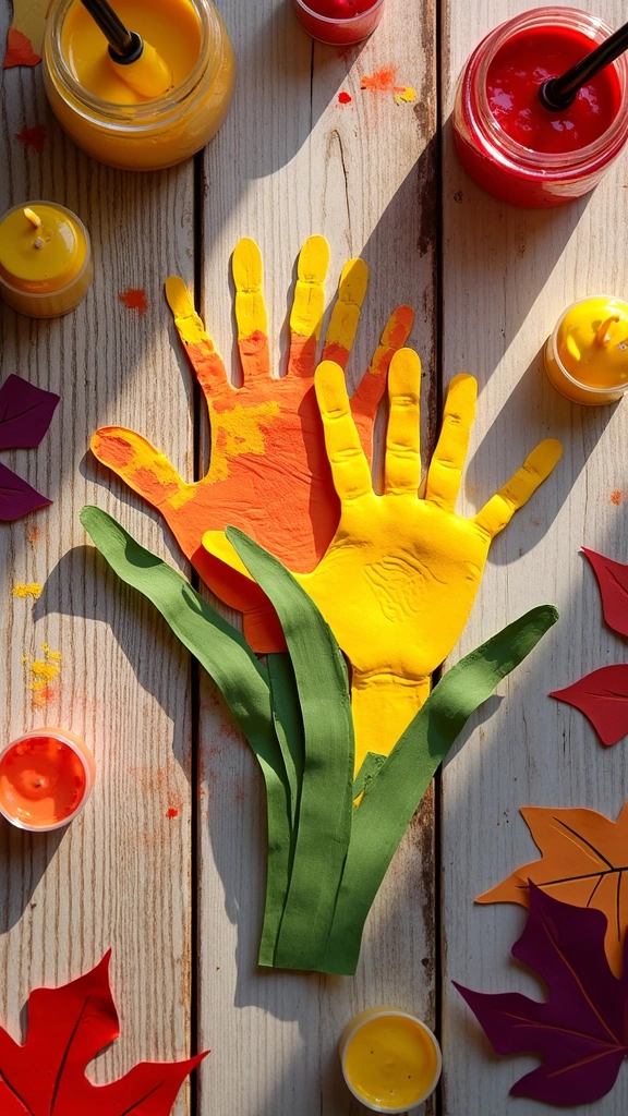 Handprint Harvest Corn