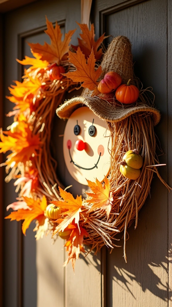 Scarecrow Wreath