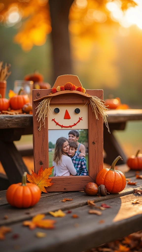 Scarecrow Picture Frame