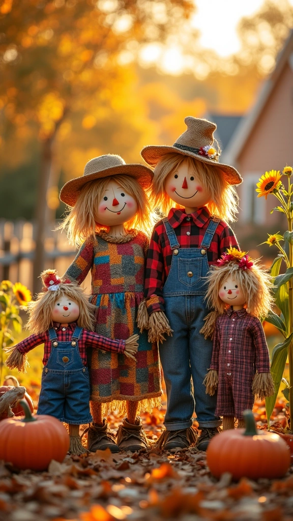 Scarecrow Family
