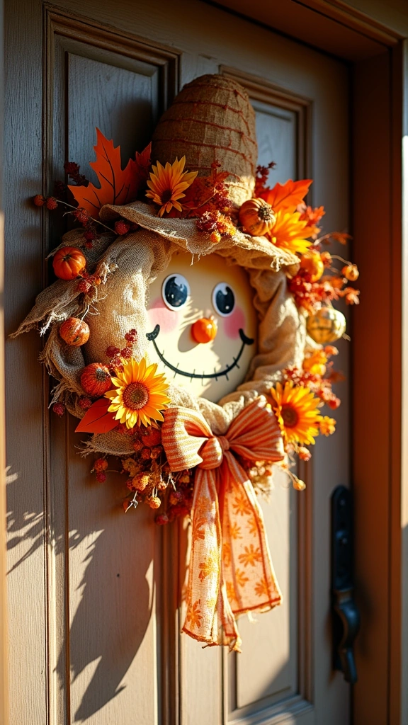 Scarecrow Wreath