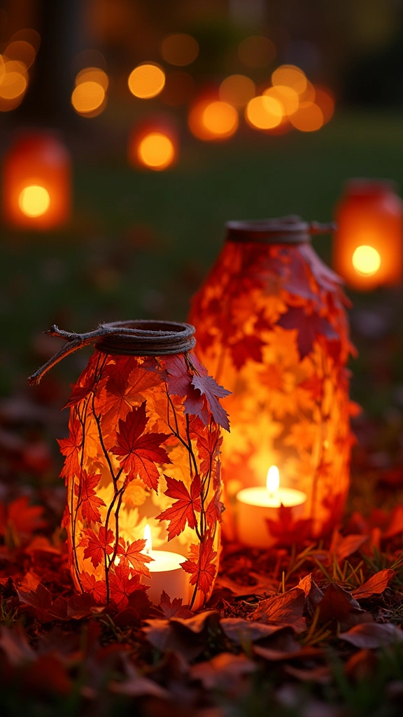 Leaf Lanterns