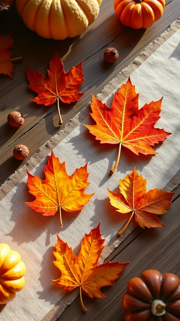 Leaf Coasters
