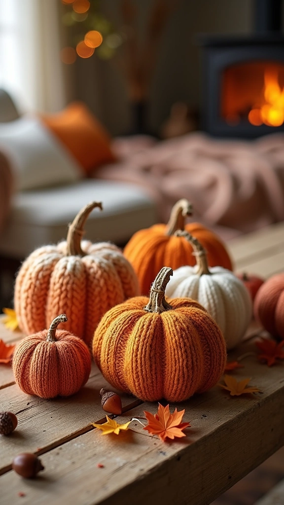 Cozy Sweater Pumpkins