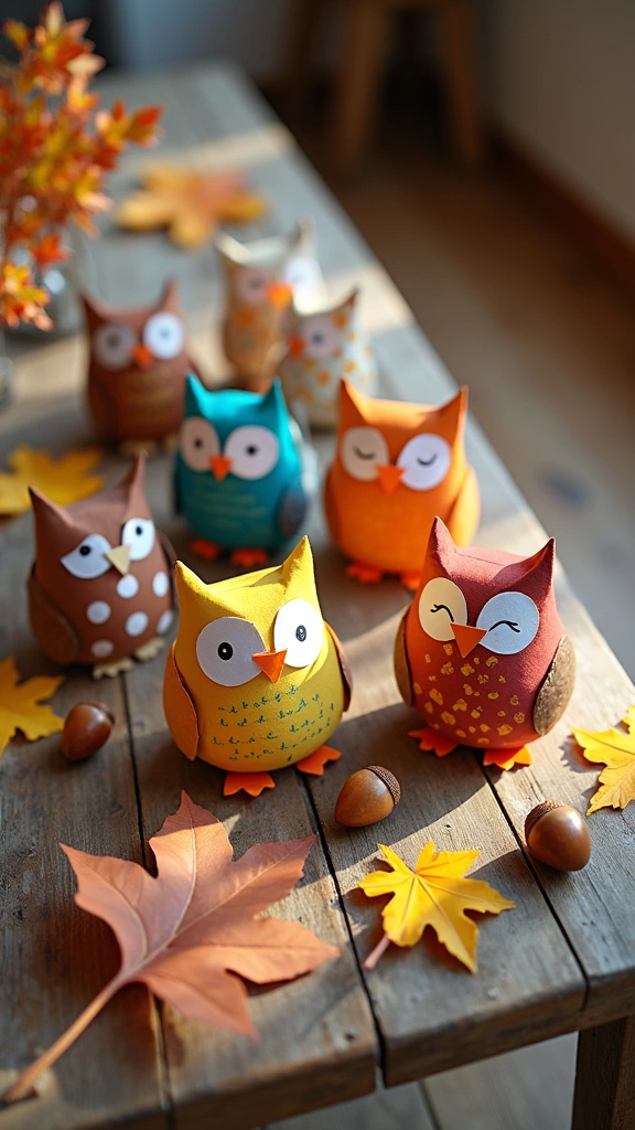 3D Paper Owls