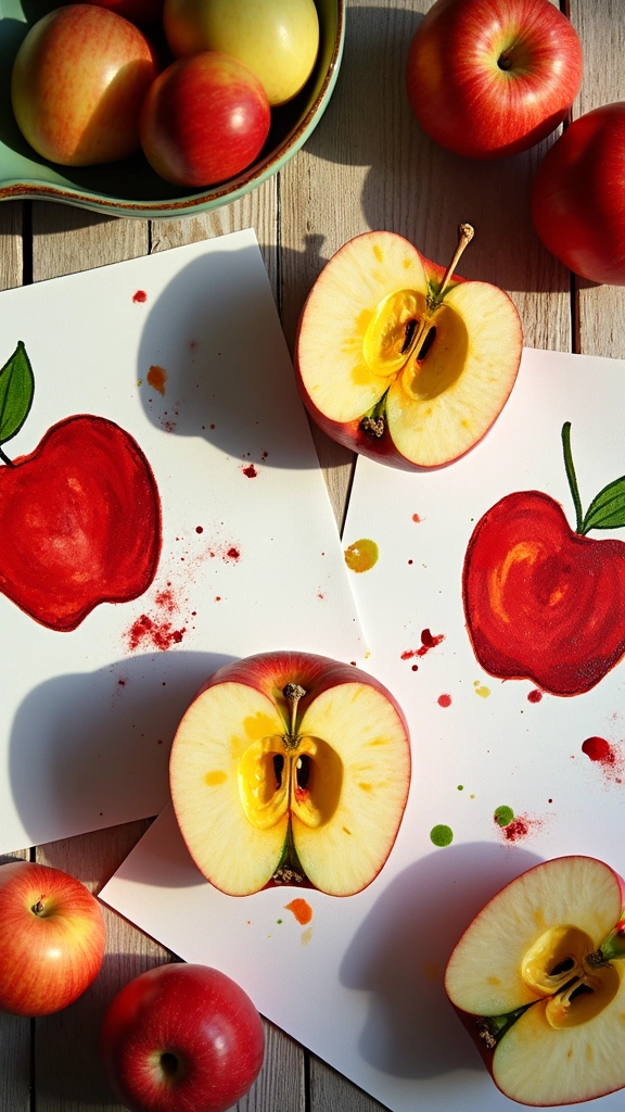 Apple Stamps