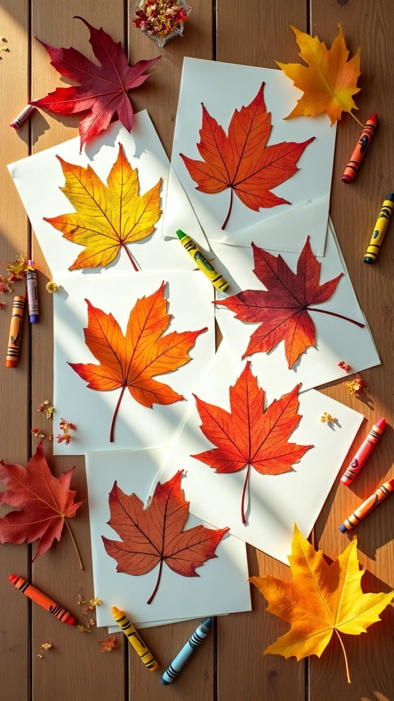 Leaf Rubbings