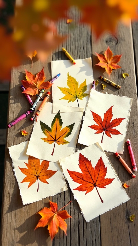 Leaf Rubbings
