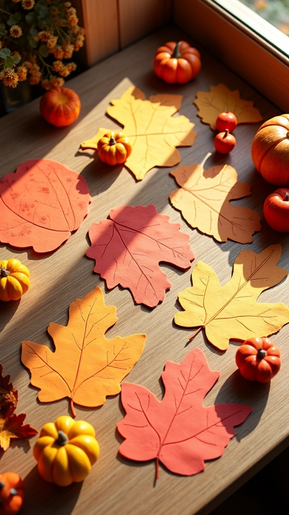 Fall Play Dough Mats