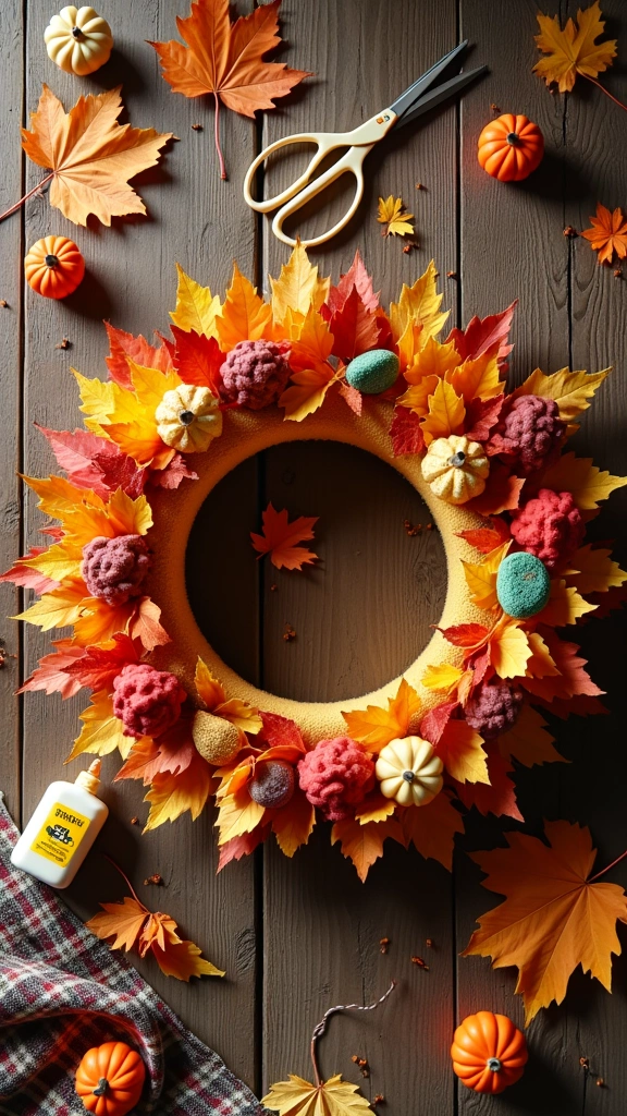 Autumn Wreath Making
