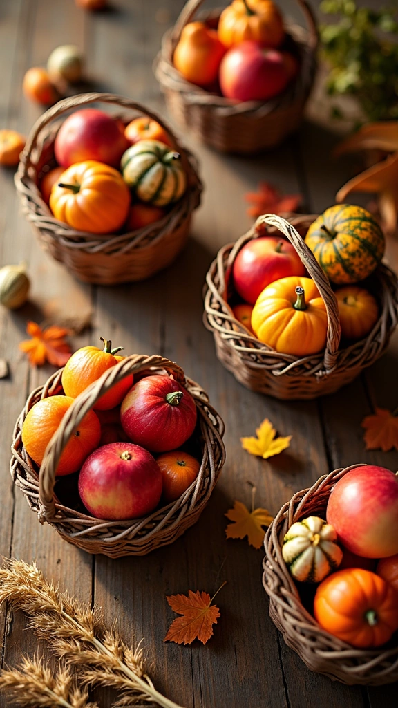 Mini Harvest Baskets