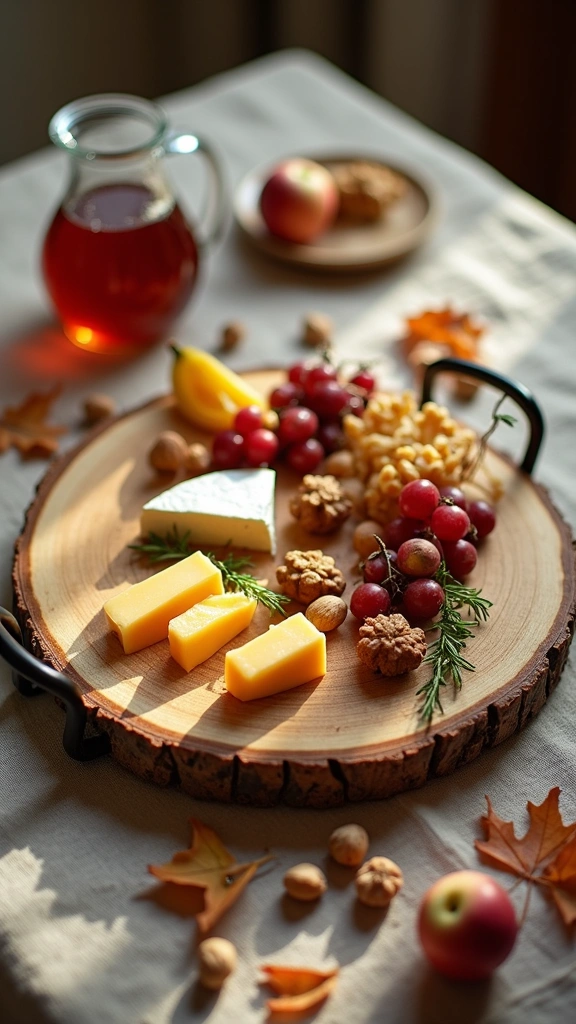 Wood Slice Serving Tray