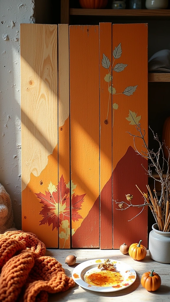 DIY Wooden wall art