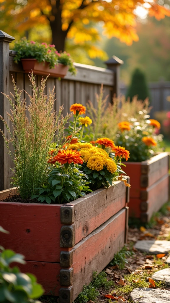 Wooden Planter Boxes