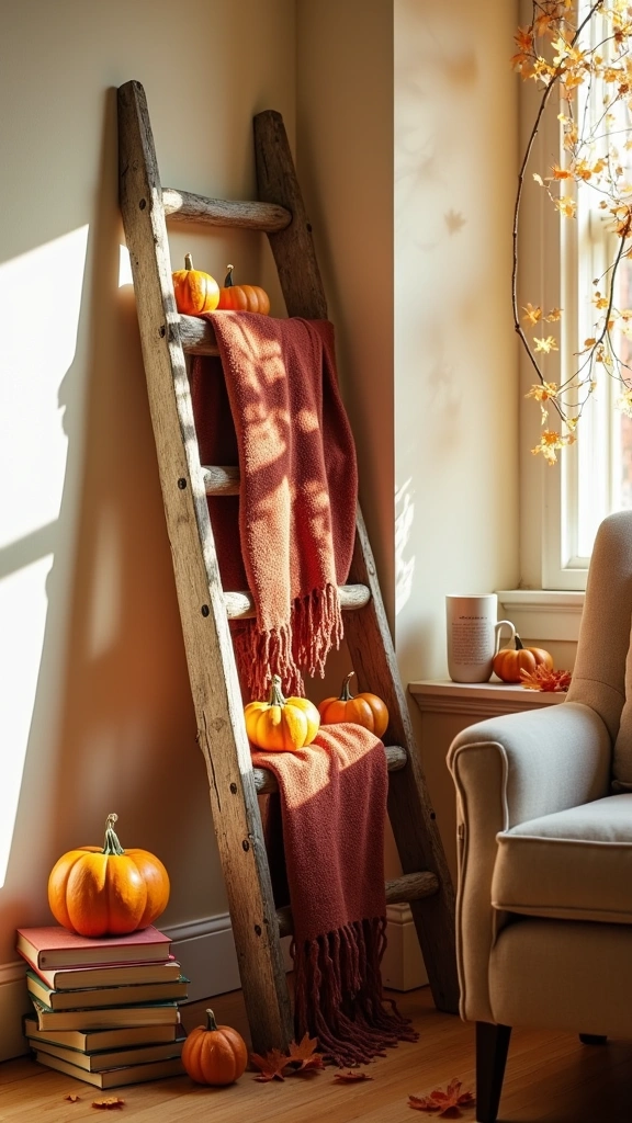 Decorative Wooden Ladder