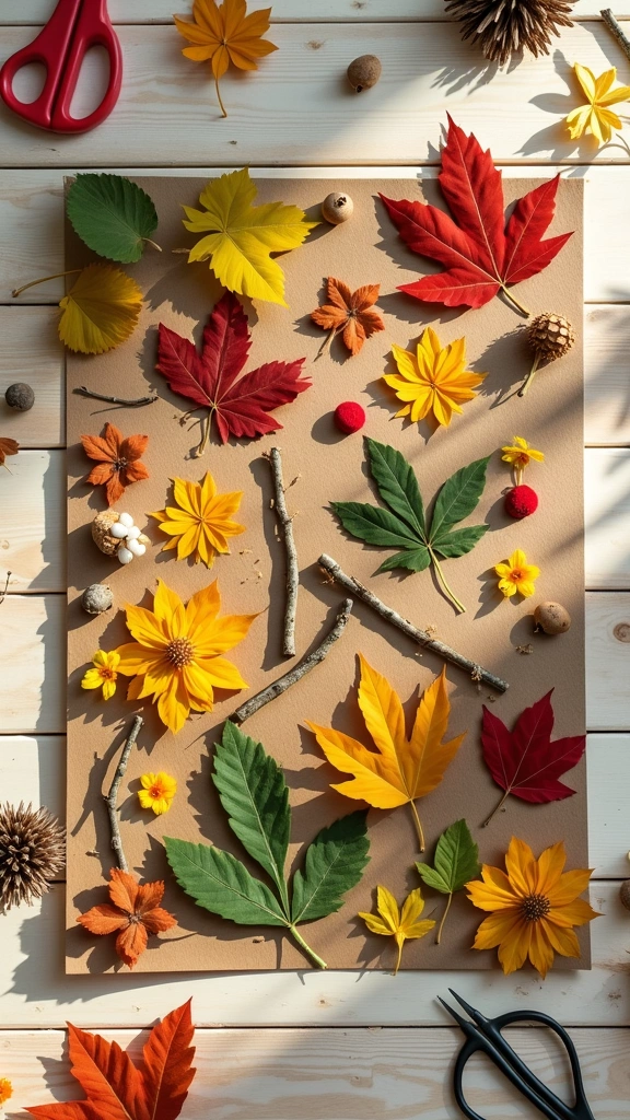Nature Collage Art