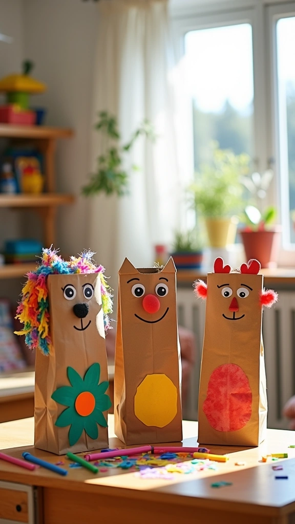Paper Bag Puppets