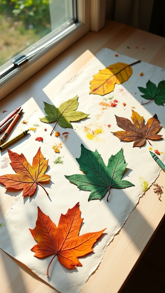 Leaf Rubbings