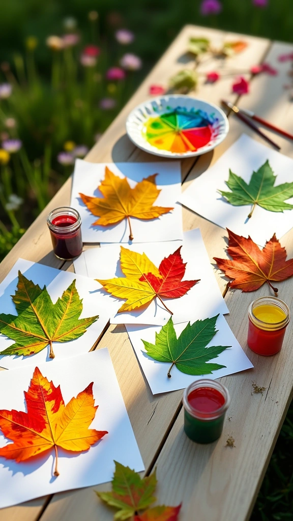 Leaf Printing