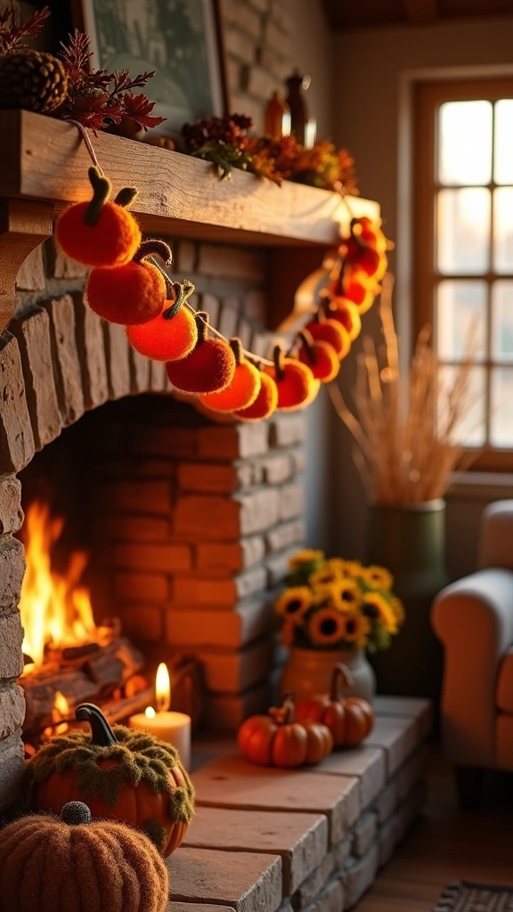 Pumpkin Garland