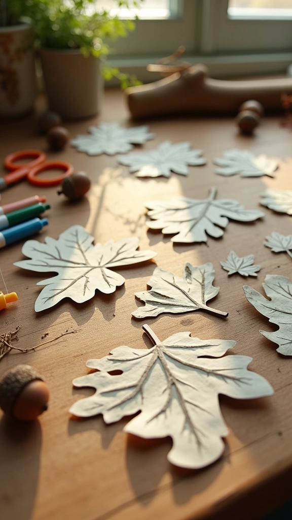 Birch Leaf Template