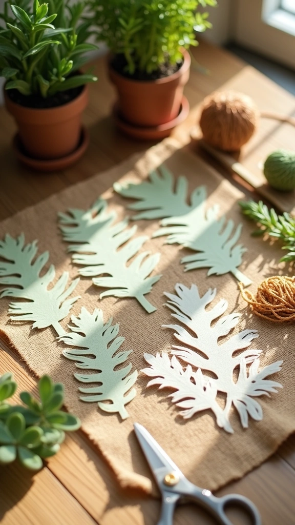 Fern Leaf Template
