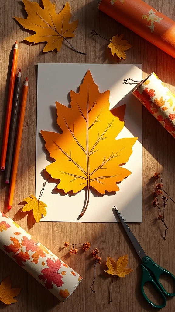 Elm Leaf Template