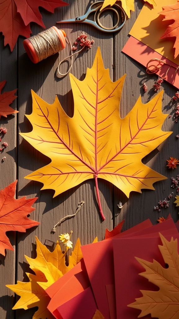 Sugar Maple Leaf Template