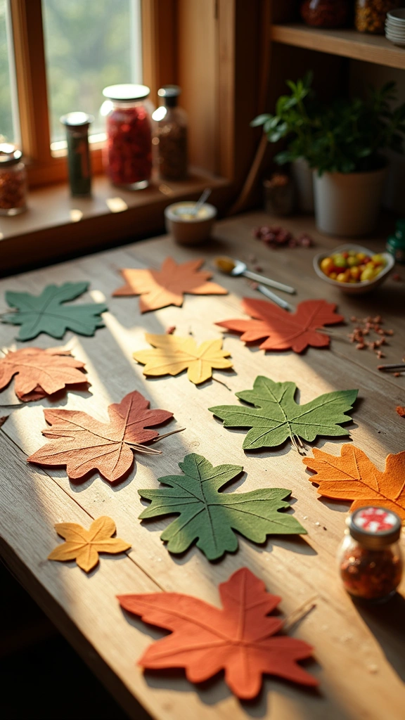 Sassafras Leaf Template