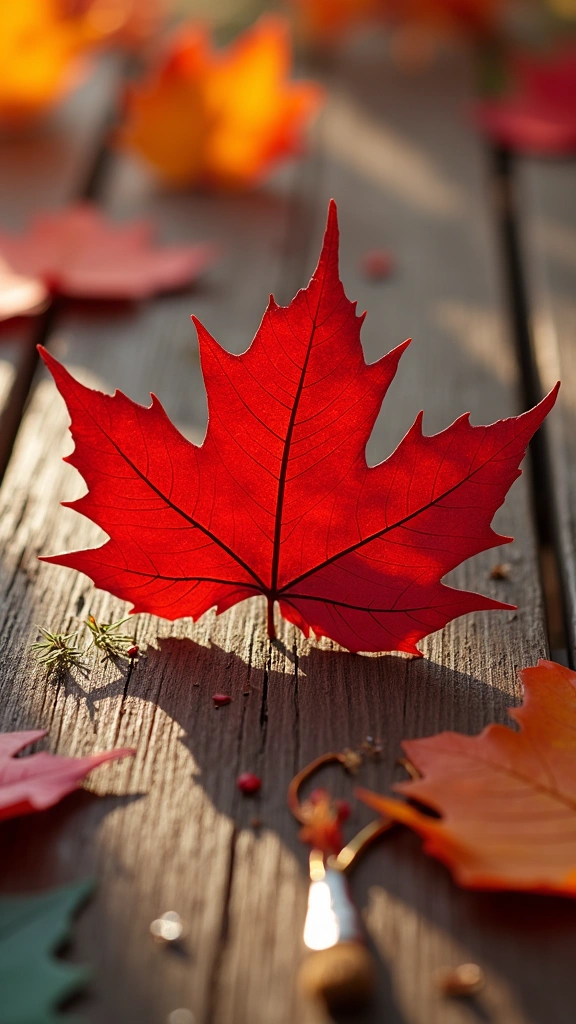 Red Maple Leaf Template