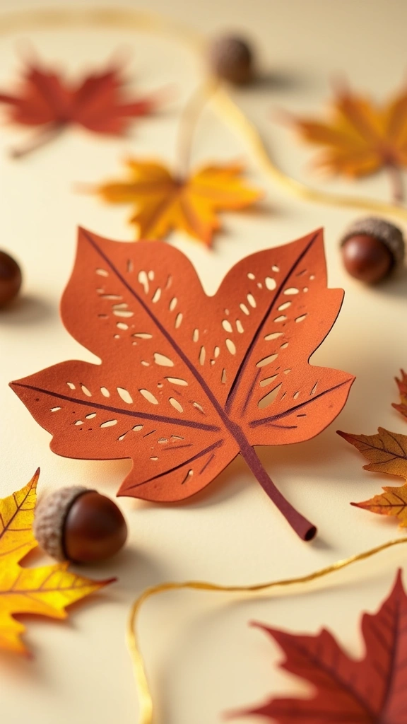 Cordate Leaf Template