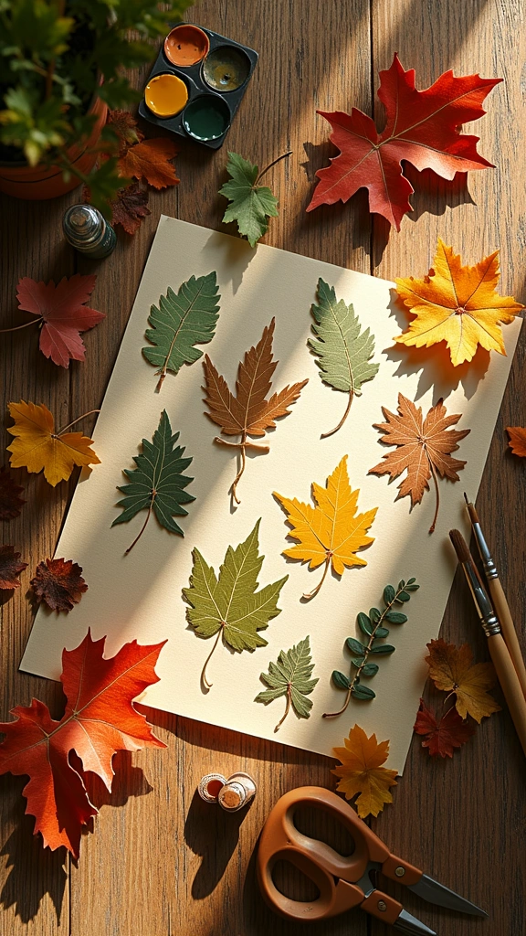 Ivy Leaf Template