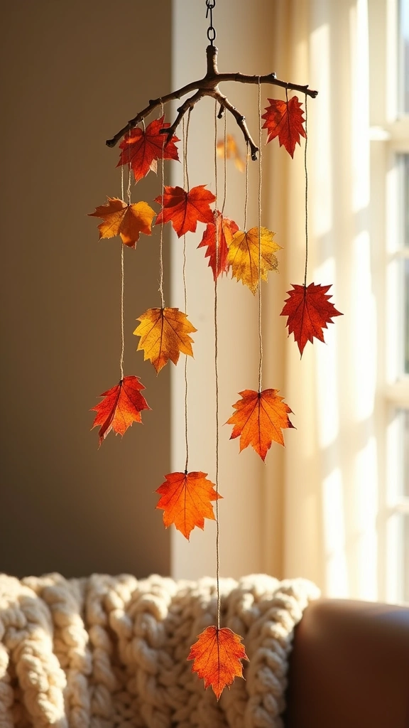 Autumn Leaf Mobile