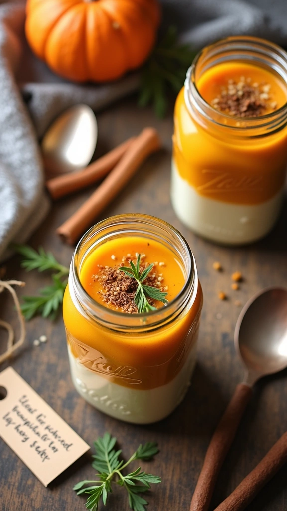 Mason Jar Pumpkin Soup