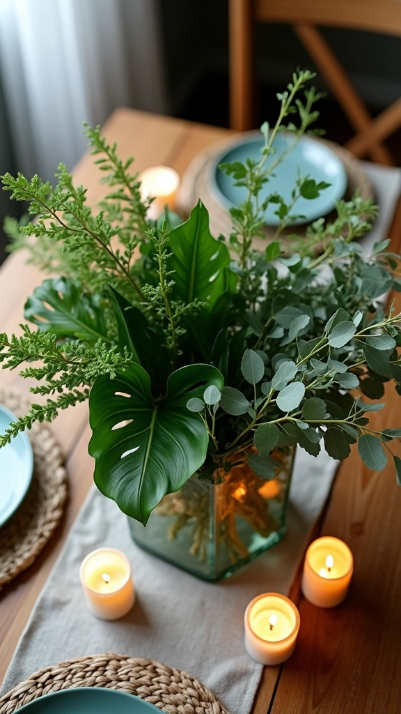 Leafy Centerpiece