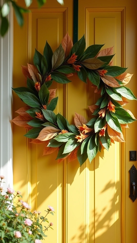 Leafy Wreaths