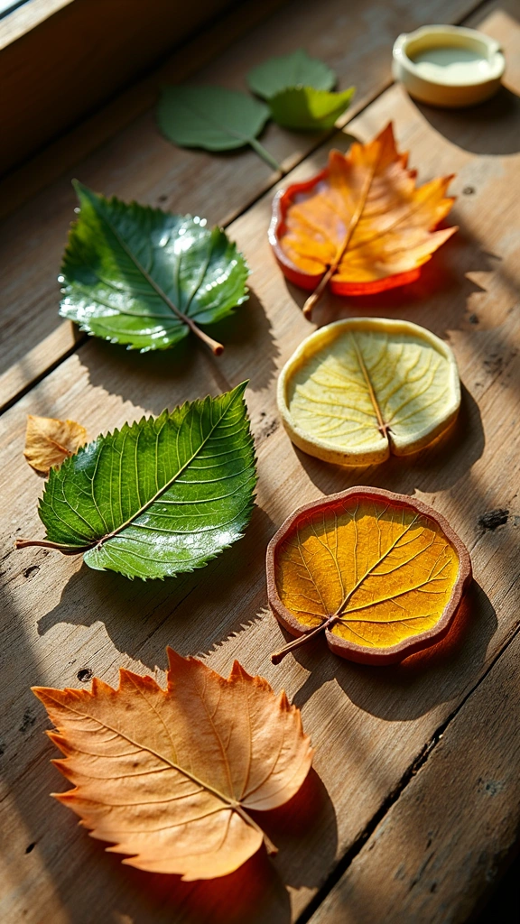 Leaf Coasters