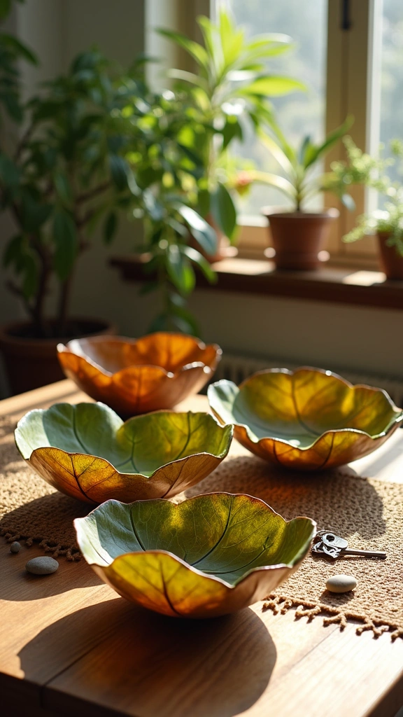 Decorative Leaf Bowls