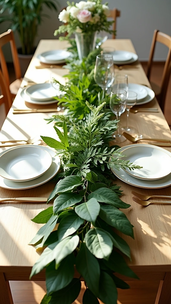 Leaf Table Runner