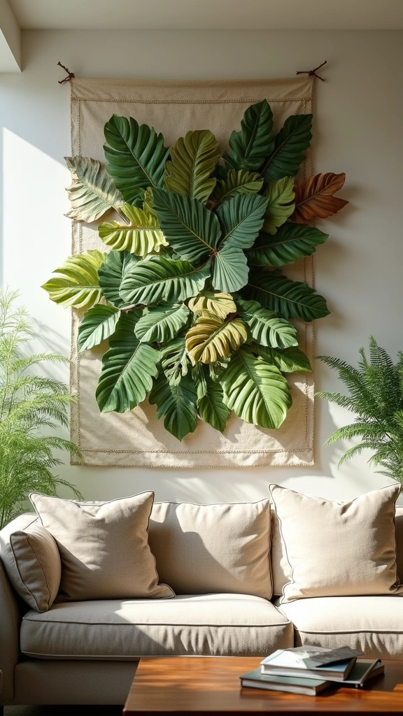 Leaf Wall Hangings