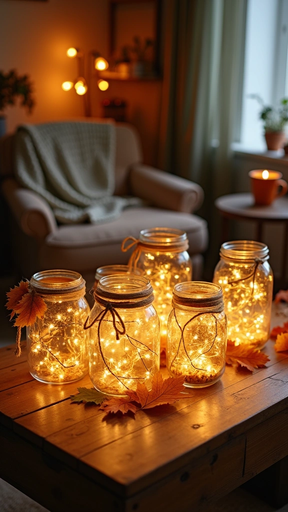 Fairy Light Jars