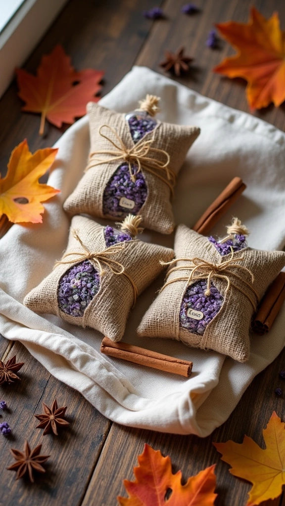 DIY Fall Scent Sachets