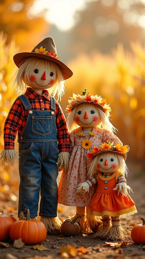 Scarecrow Family