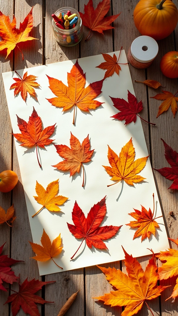 Leaf Rubbings