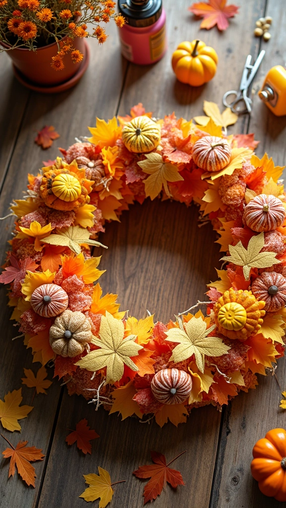 Scarecrow Wreath