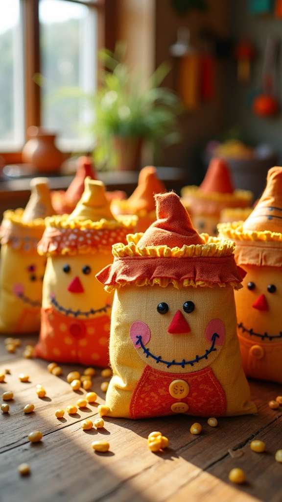Scarecrow Corn Bags