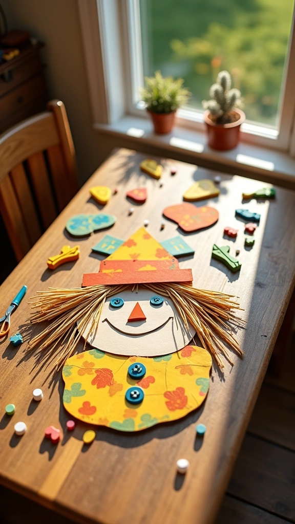 Scarecrow Puzzle Craft