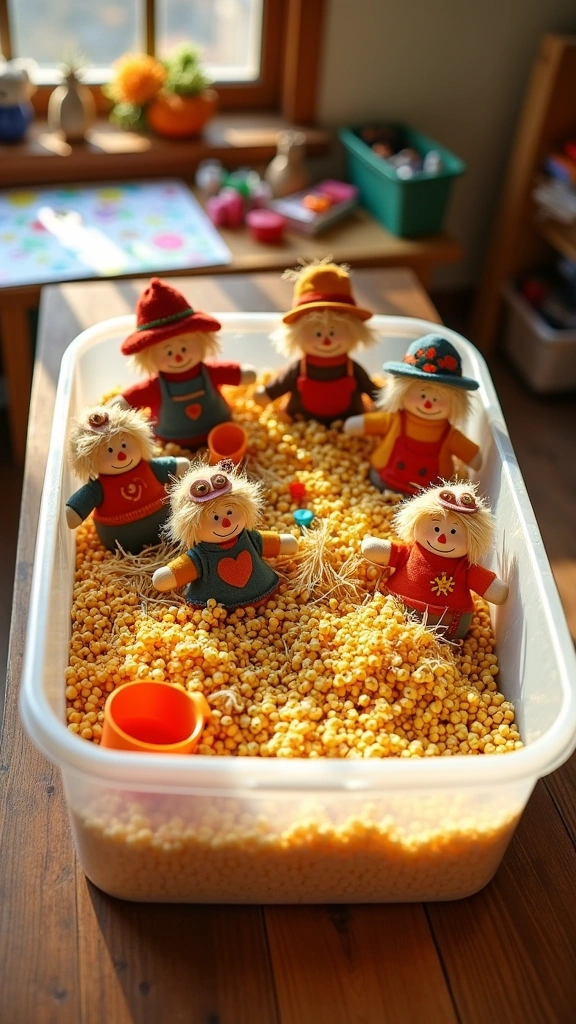 Scarecrow Sensory Bin