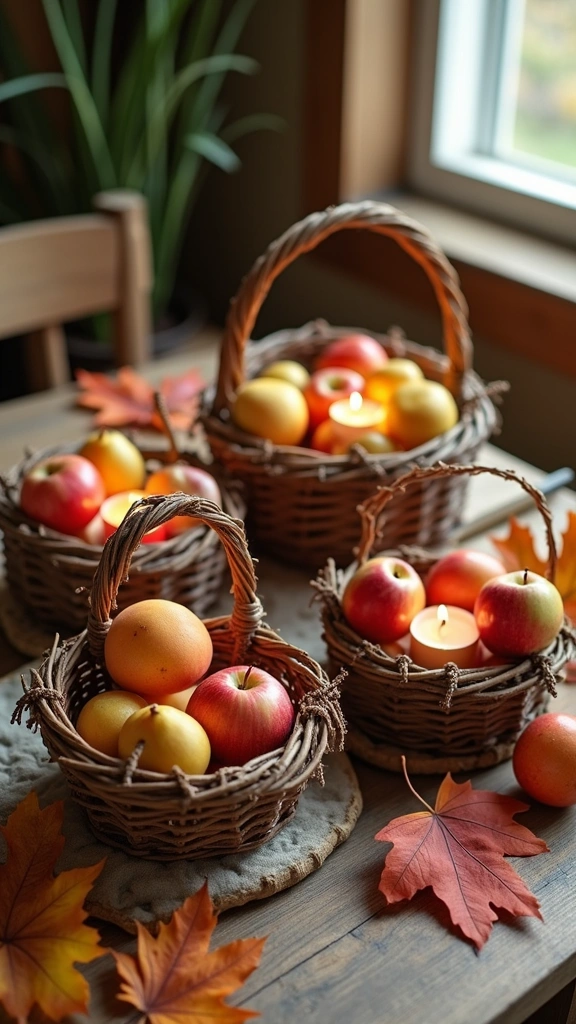 Simple Twig Baskets